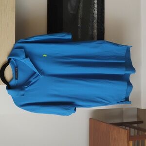 Polo by Ralph Lauren Men's Vibrant Blue Polo Shirt Size Large